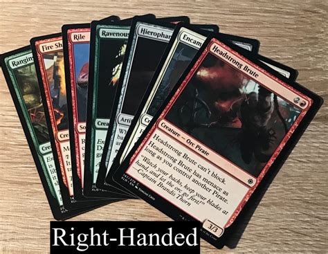 Finally lefft handed magic cards
